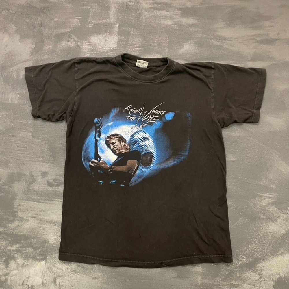 Vintage Roger Waters The Wall Live Shirt Men Large Black 2010s AceLander